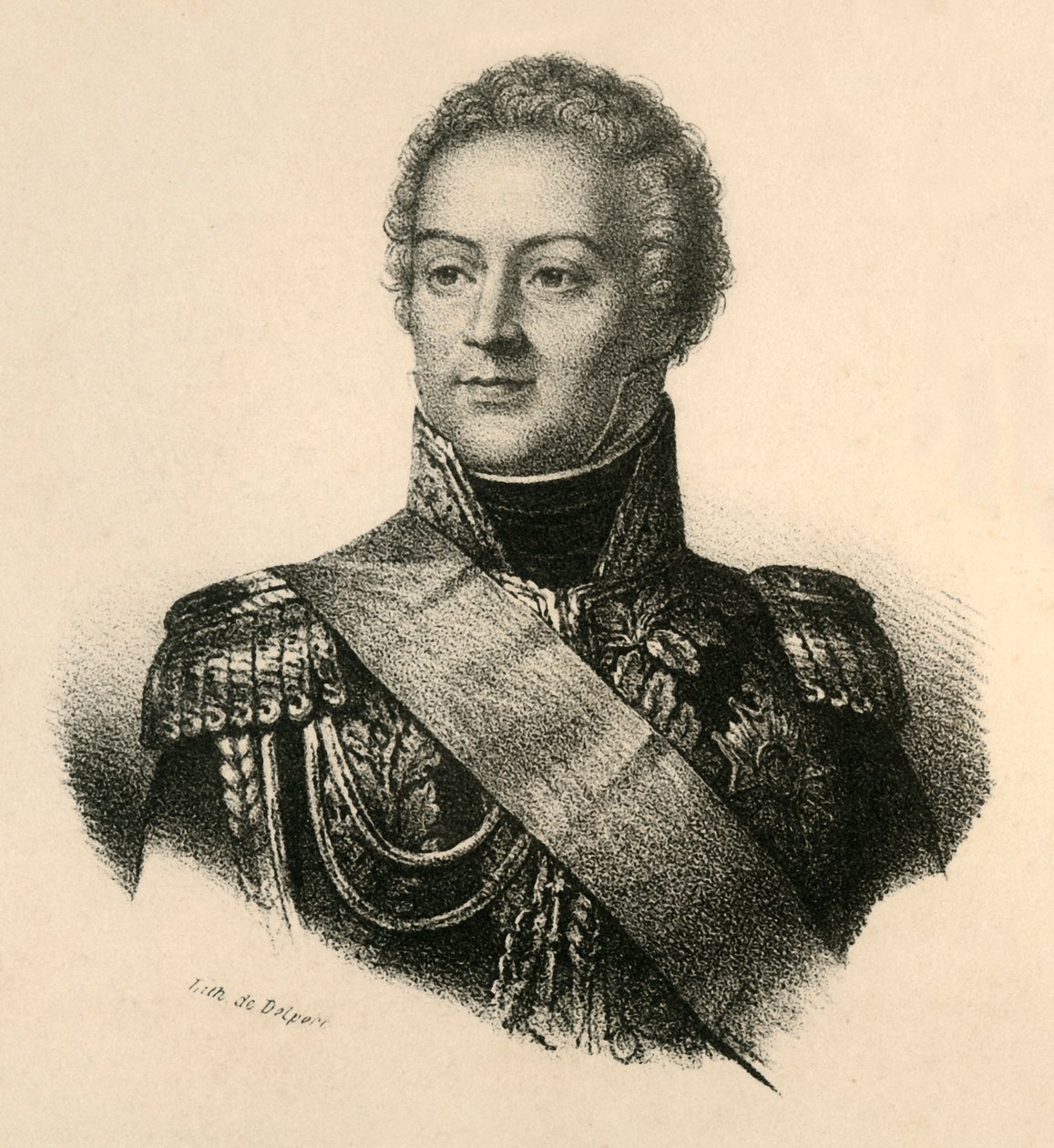 ベルティエ、1753-1815、c1830。 作： フランソワ・セラフィン・デルペック