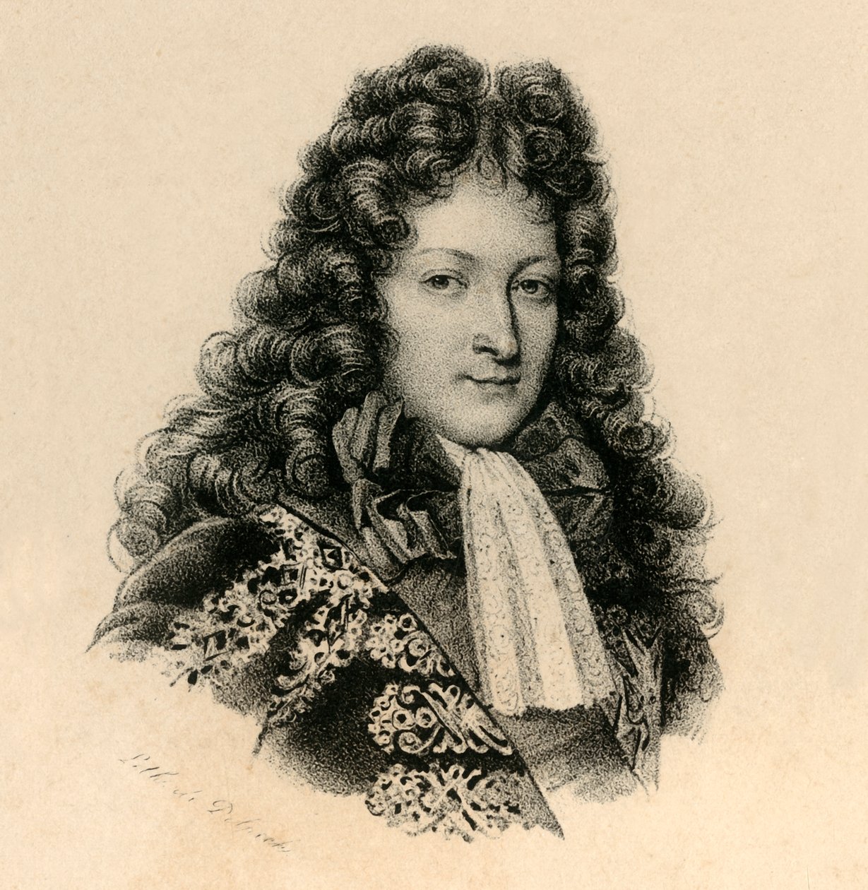 ルイ14世のルイ・ドーフィンの息子、1661-1711、c1830。 作： フランソワ・セラフィン・デルペック