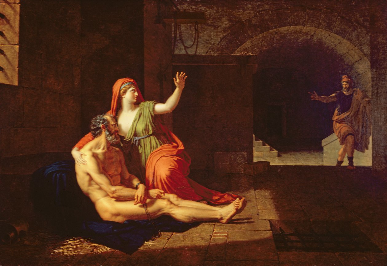 Roman Charity Cimon And Pero ローマの慈善団体（シモンとペロ）1800