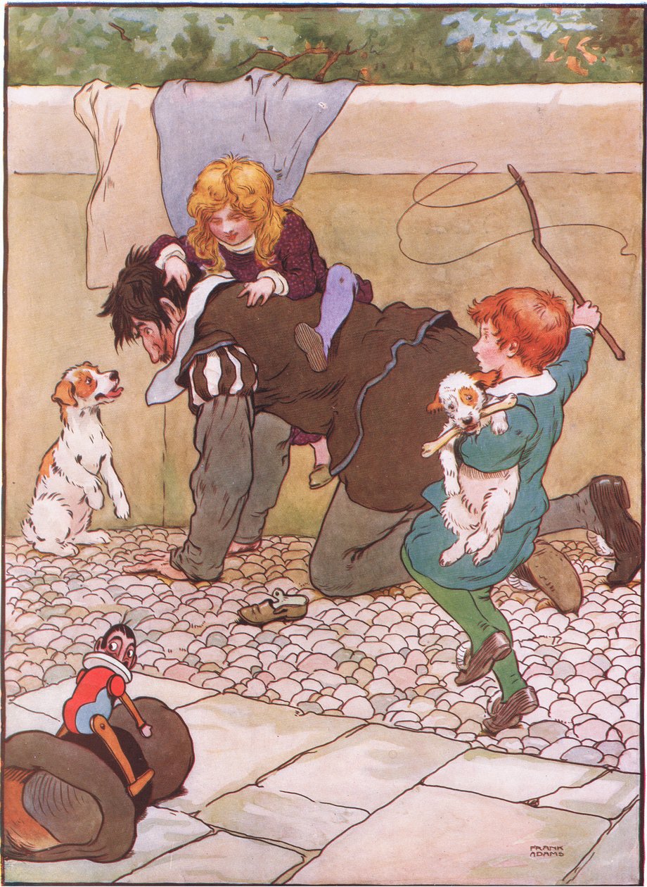 1930年代に彼が連れて行った子供たち 作： フランク・アダムス