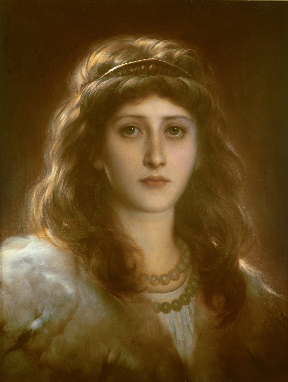 女性の肖像 作： フランク・ディクシー