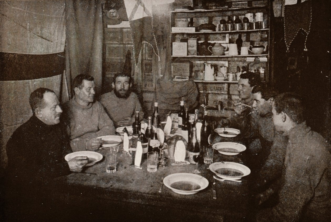 1912年の真冬の日-1913年の男性 作： フランク・デベンハム