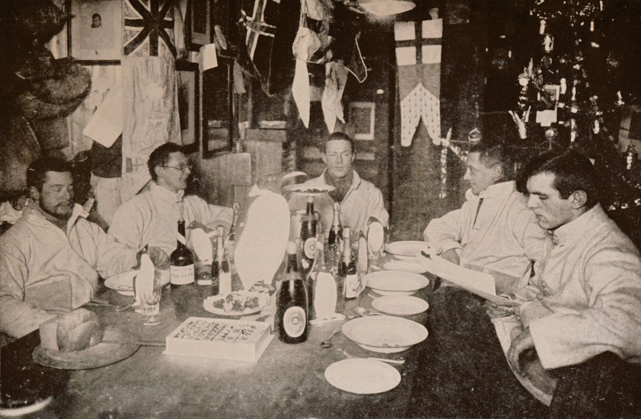 真冬の日、1912年-役員、1913年。 作： フランク・デベンハム