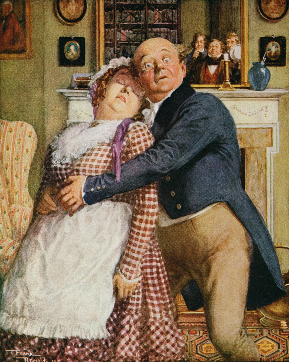 ピクウィック夫妻 作： フランク・レイノルズ