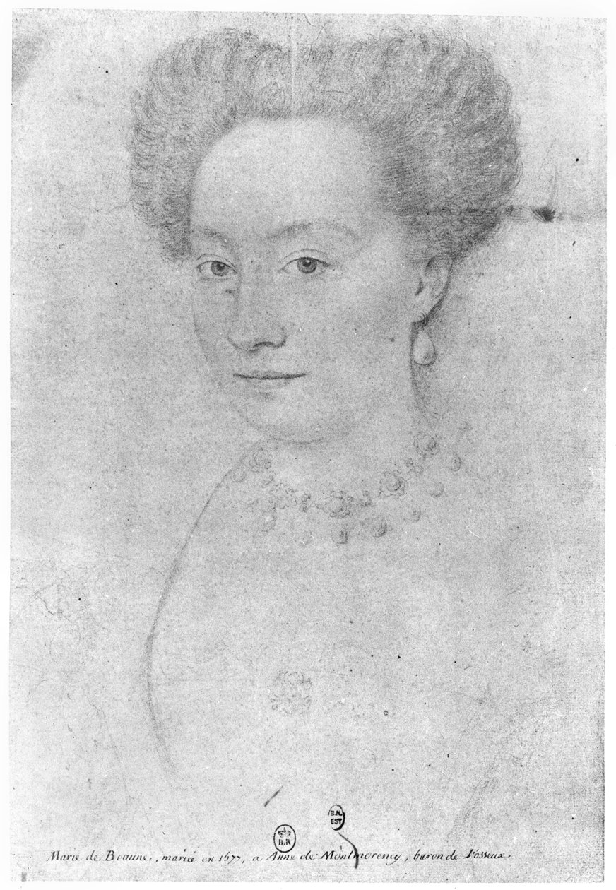 フランソワーズドゥモンモランシー（b.1562）は「ラベルフォセウゼ」と呼ばれました 作： フランソワ・ケスネル