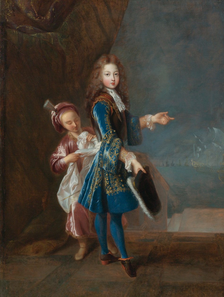 ルイアレクサンドルドブルボンの肖像（1678-1737） 作： ジャン・フランソワ・ド・トロイ