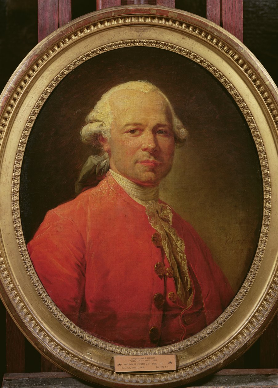 ジャン=ピエール・フエル（1735〜1813）1772 作： フランソワ・アンドレ・ヴァンサン