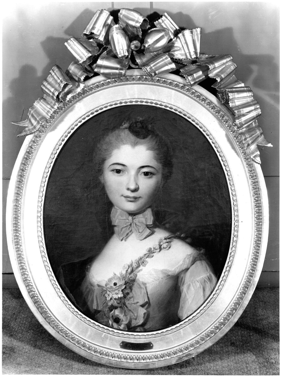 Louise Honorine Crozat du Chatel（b.1737）の肖像ショワズール公爵夫人 作： フランソワ・ブーシェ