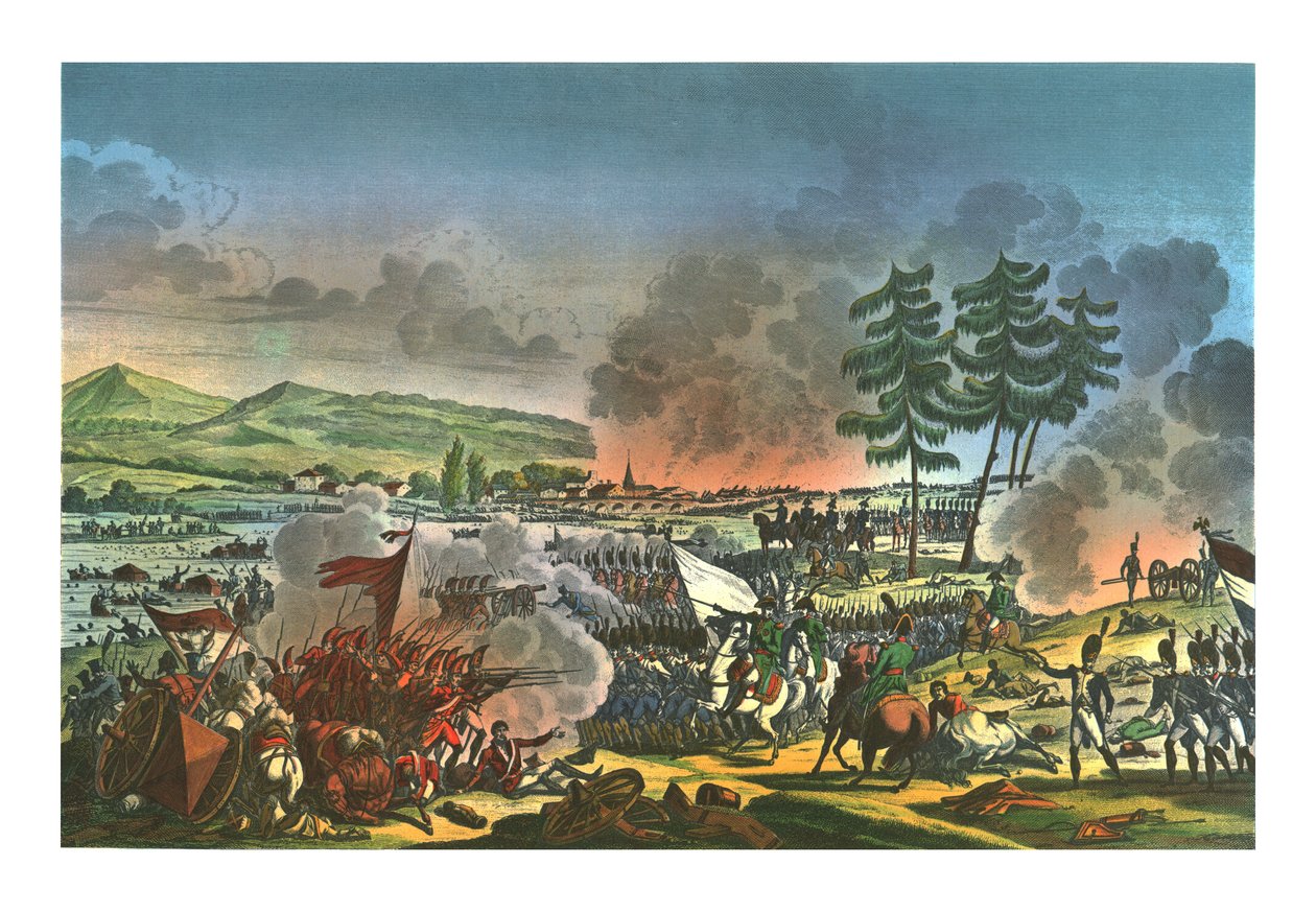 フリードランドの戦い、1807年6月14日、c1850 作： フランソワ・ピゴー
