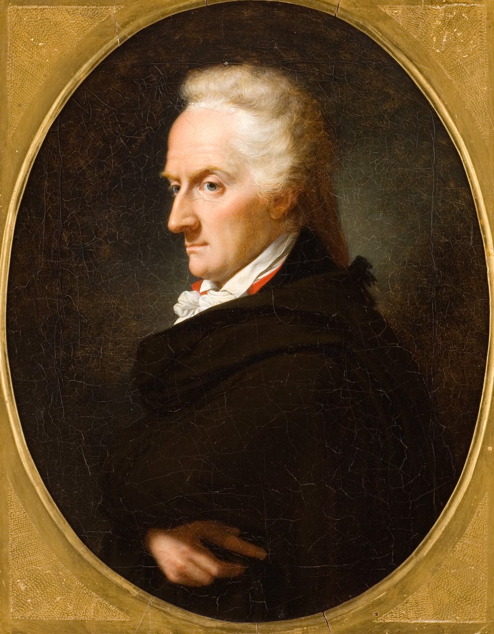 ヴィットリオ・アルフィエーリ（1749-1803）の肖像 作： フランソワ・ザビエル・ファーブル