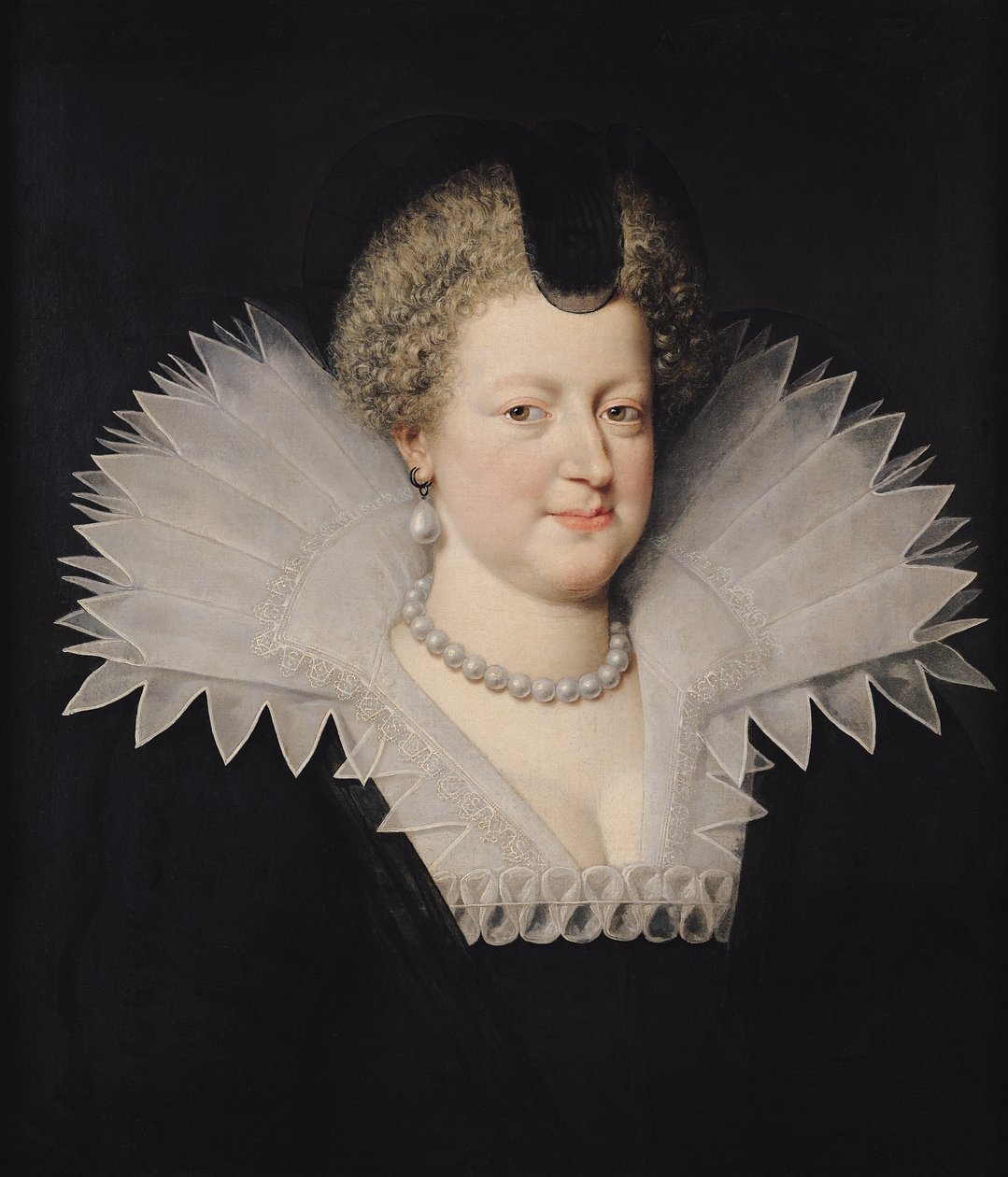 マリー・ド・メディチ（1573-1642） 作： Frans Pourbus the Younger
