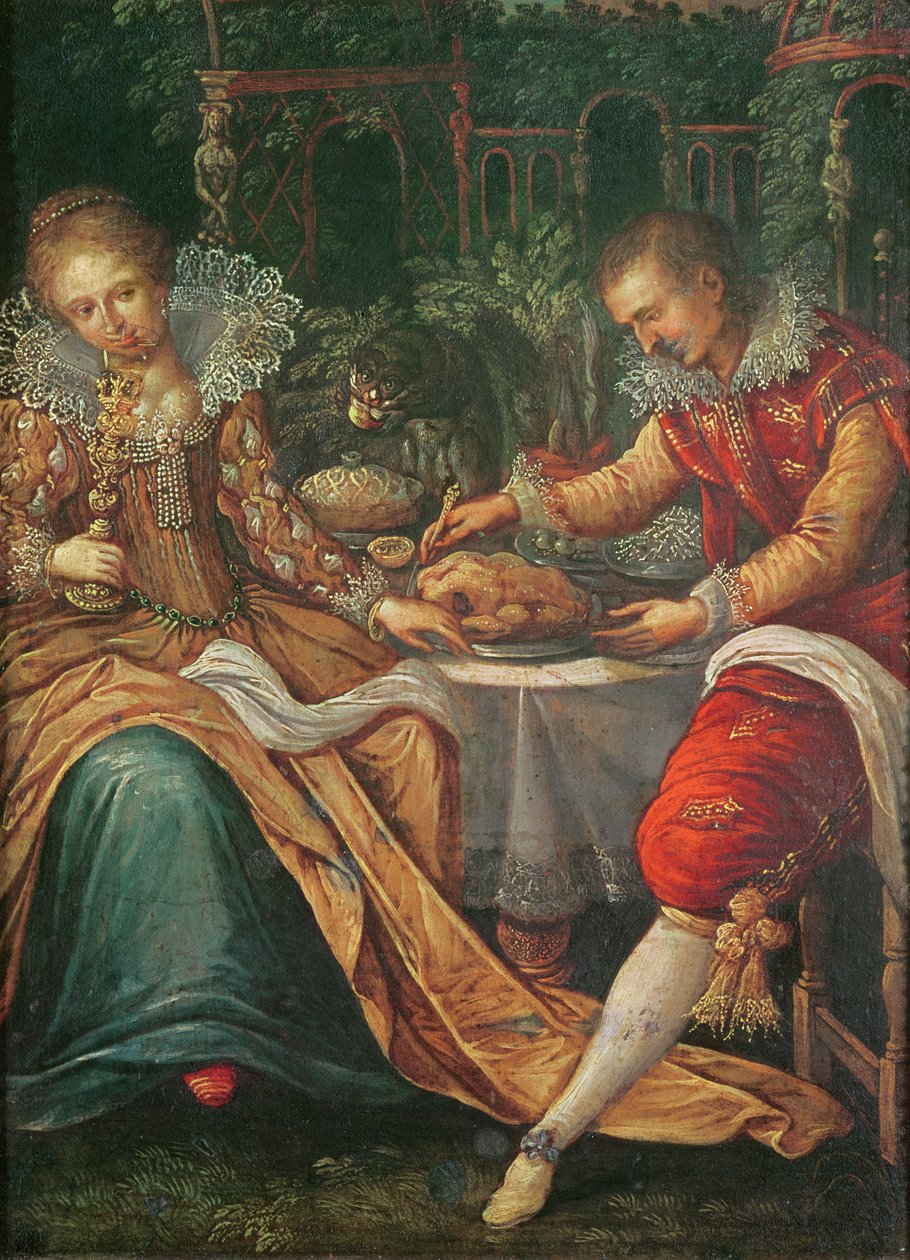 五感：味 作： Frans Pourbus the Younger