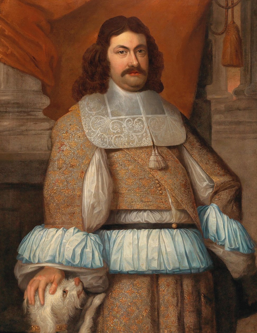 ラヌッチョ II ファルネーゼ 1630 ～ 1694 年、パルマ公の肖像。 作： フランス、デニス