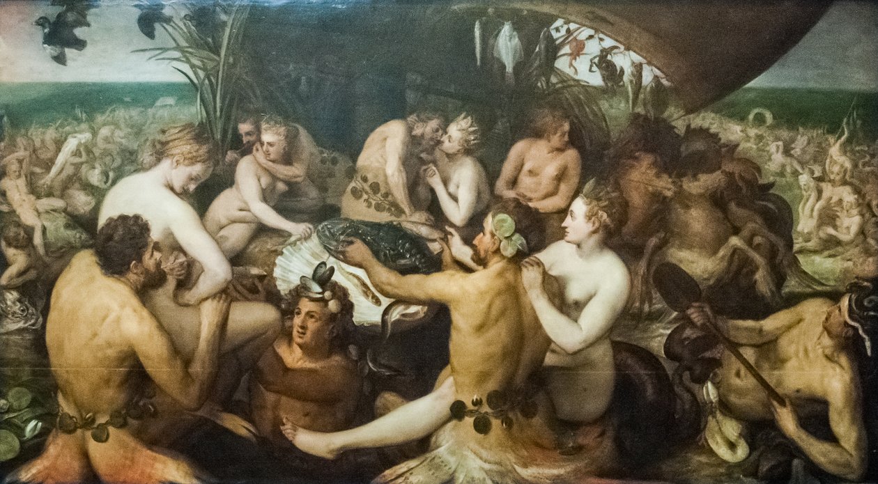 スウェーデン語：Havsgudarnas högtid 海神の饗宴 作： フランスフローリスI
