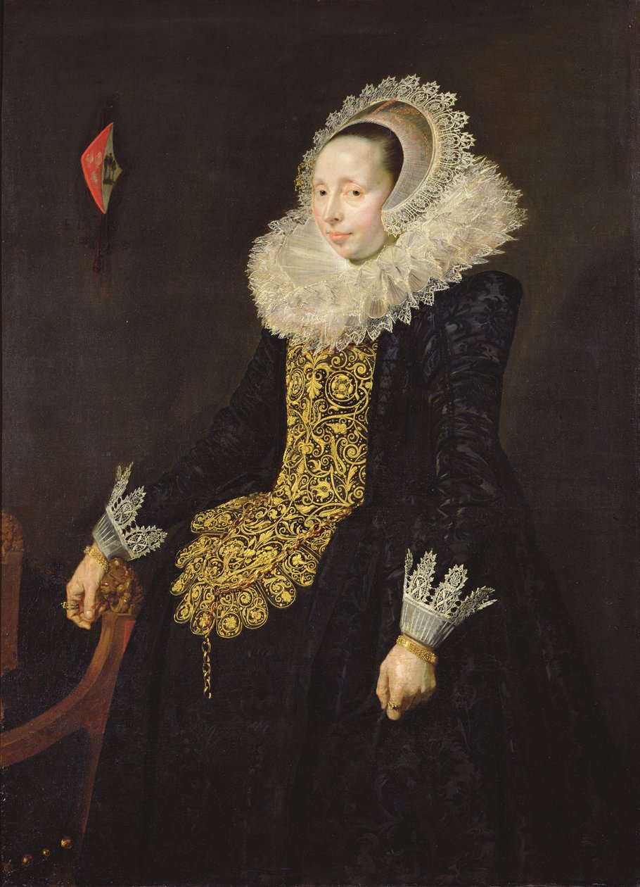 Catarina Both van der Eem、c。1619-20 作： フランス・ハルス