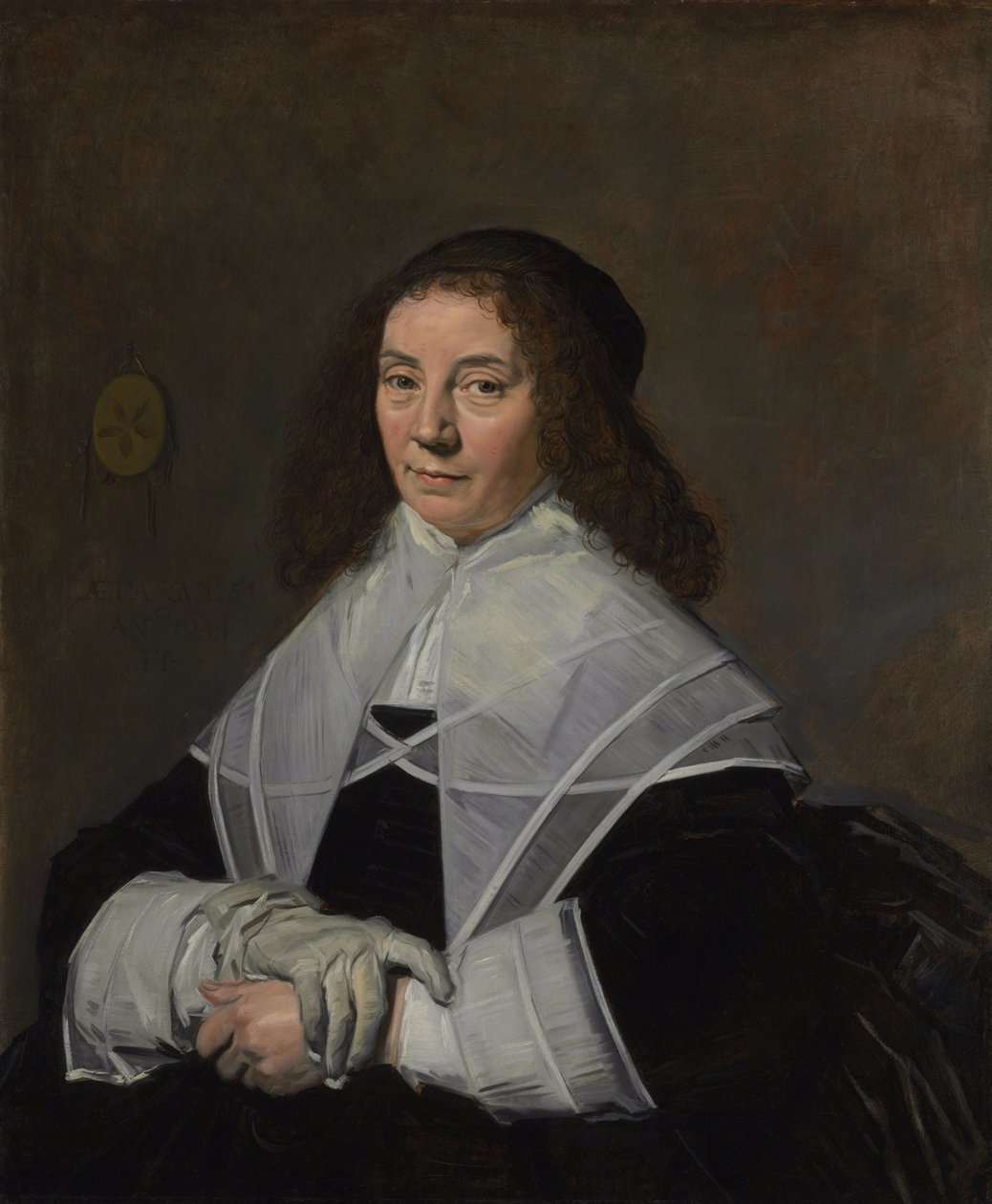オランダ：ドロテア・ベルクの肖像（1593-1684） ドロテア・ベルクの肖像 作： フランス・ハルス