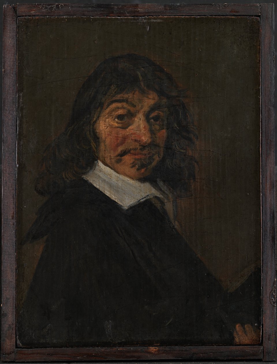 ルネ・デカルトの肖像（1596-1650） 作： フランス・ハルス