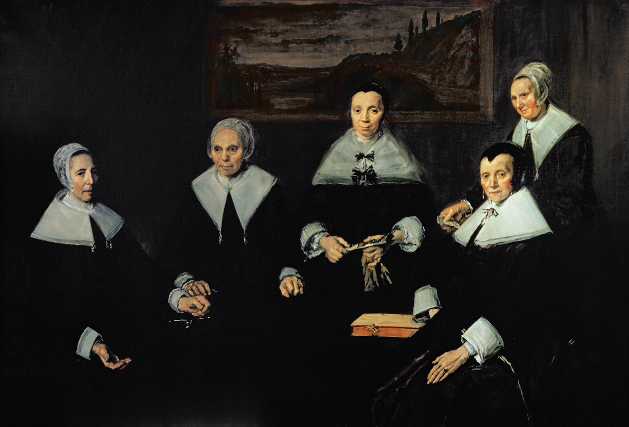 老人のアルムハウスの摂政、ハーレム、1664 作： フランス・ハルス