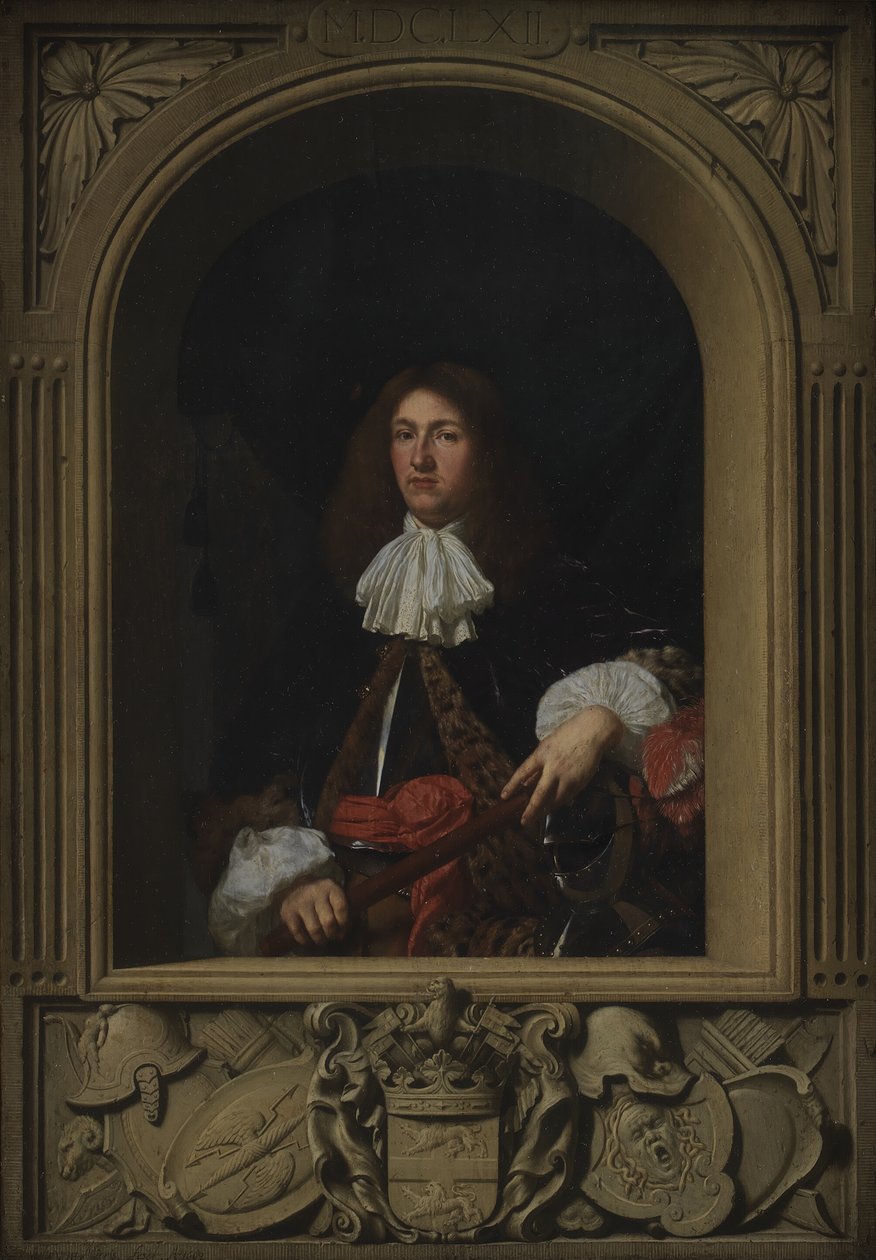 ウルリク・フレデリック・ギルデンローヴェ伯爵の肖像 作： Frans van IMieris