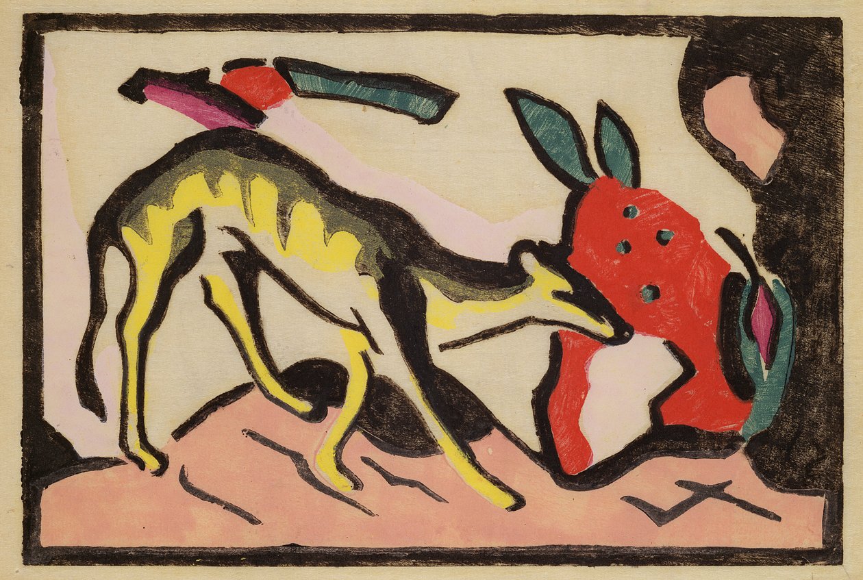 フォルティエ、1912 作： フランツ・マーク