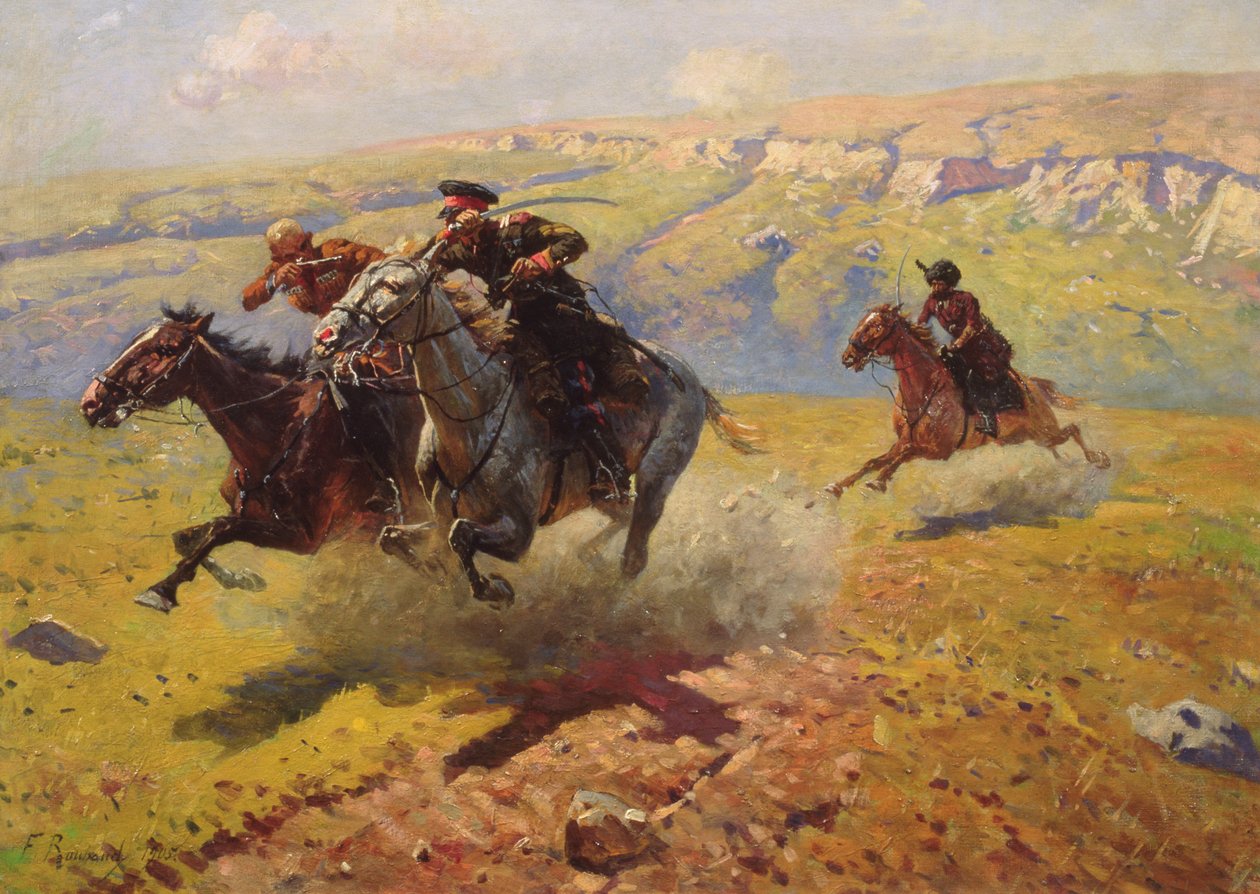 決闘、1905 作： フランツ・ルーボー