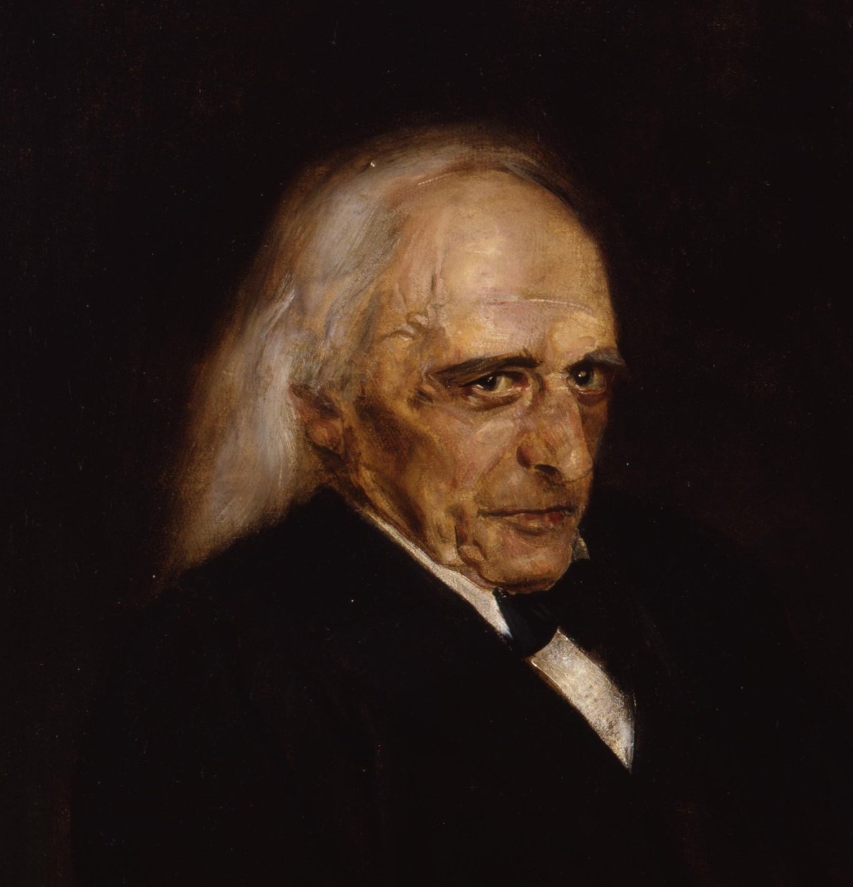 Theodor Mommsen 1817-1903 の肖像、詳細、1897 年 作： フランツ・フォン・レンバッハ