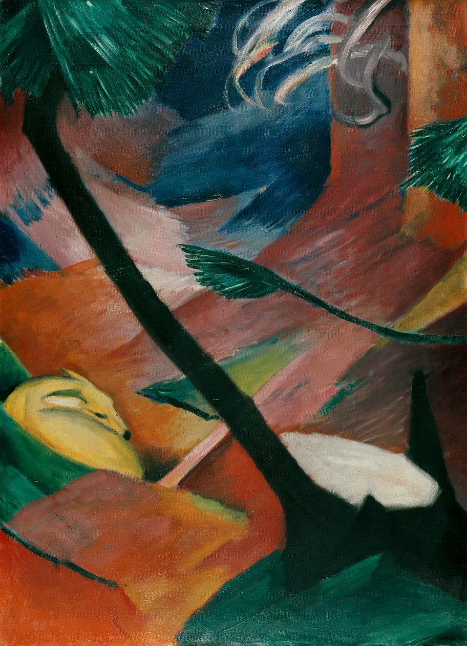 Reh im Walde II 作： フランツ・マーク