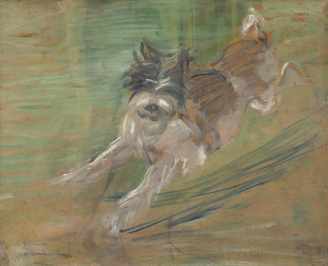 跳ぶ犬「シュリック」 作： フランツ・マーク