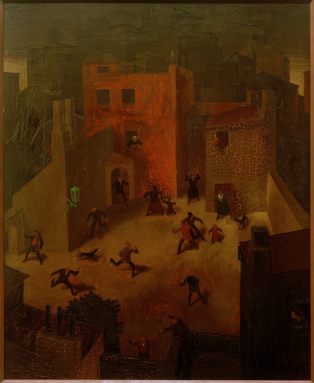 F.Sedlacek、都市景観 作： フランツ・セドラチェク