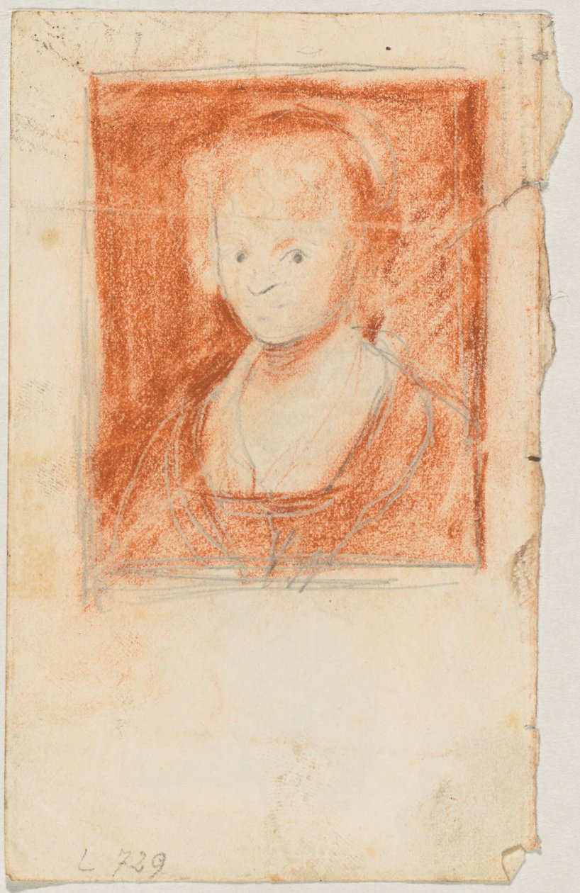 Brustbild eines jungen Mädchens; vermutlich nach Rubens 作： フランツ・フォン・レンバッハ