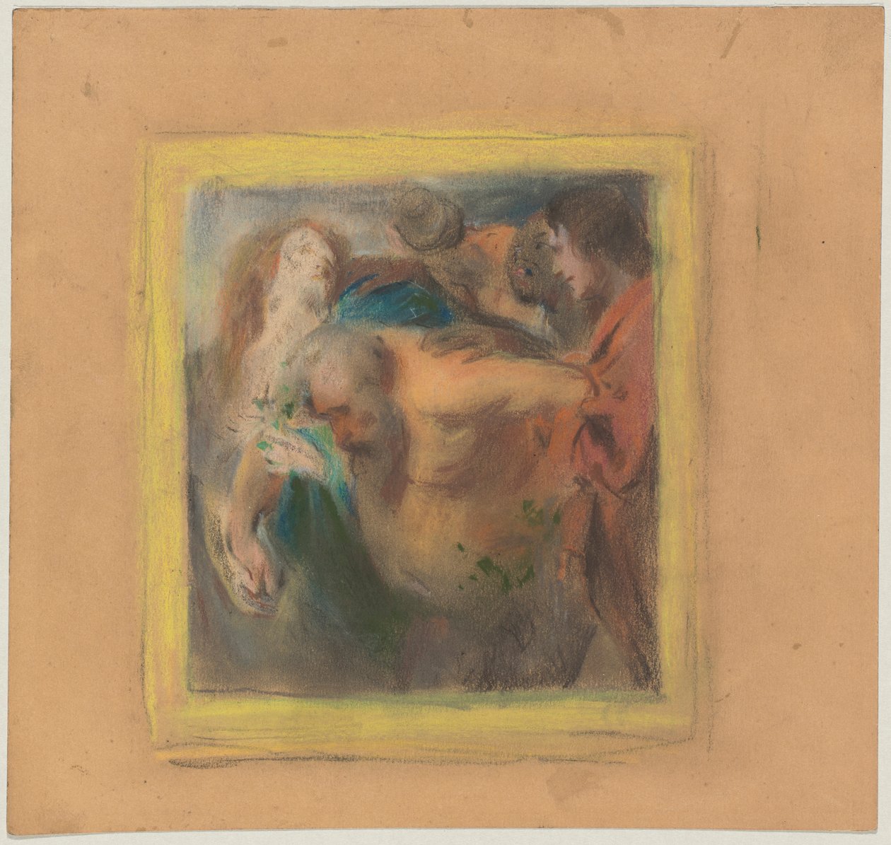 Trunkener Silen; nach Rubens, freie Variation 作： フランツ・フォン・レンバッハ