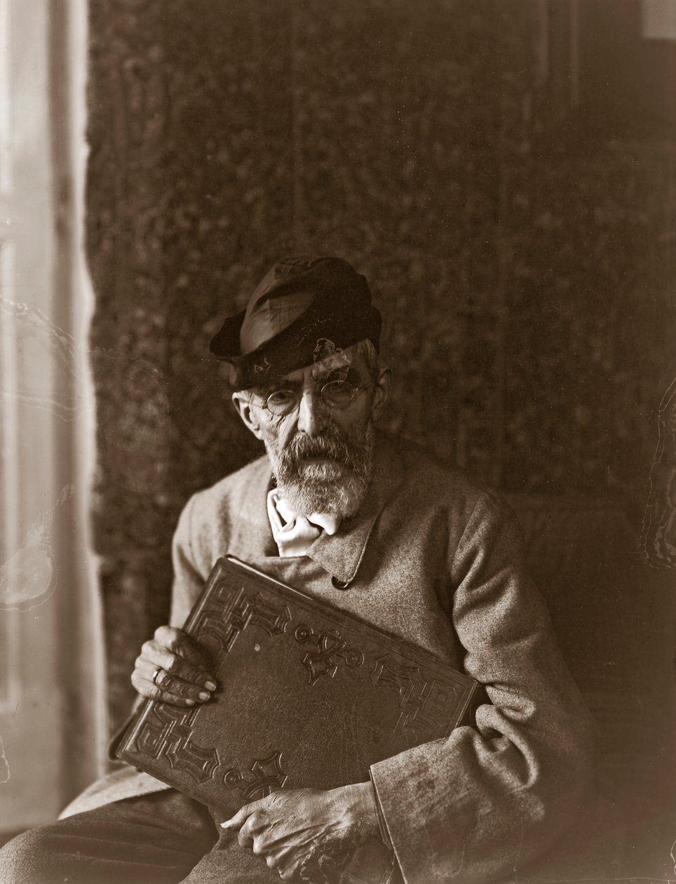 イタリアの画家ドメニコモレッリ（1826-1901）の肖像 作： Fratelli Alinari Fratelli Alinari