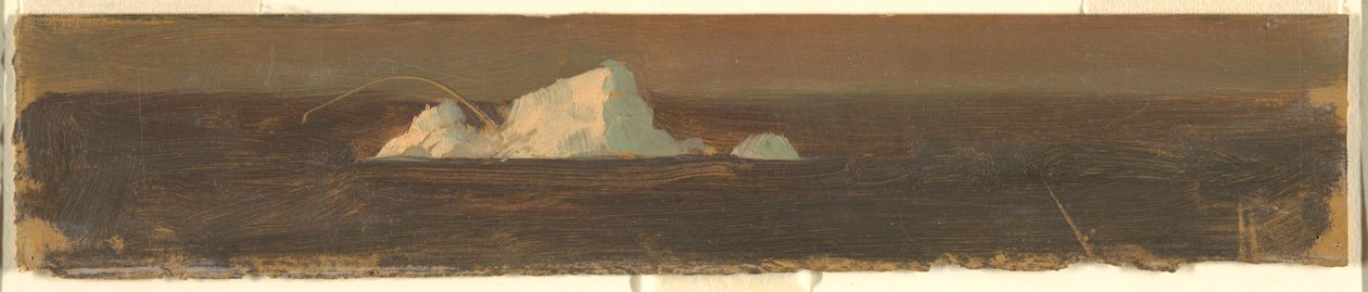 デッサン、流氷、1859年 作： フレデリックエドウィン教会