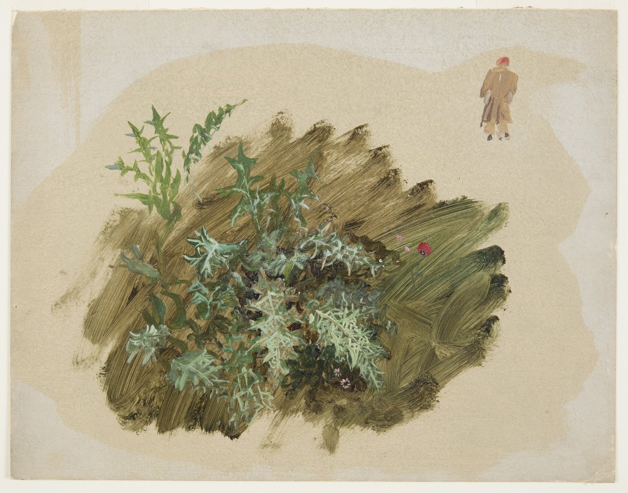 デッサン、植物学、1865年 作： フレデリックエドウィン教会
