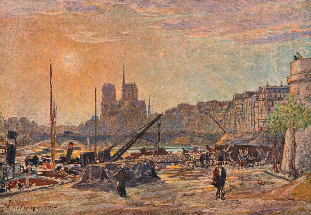 パリ、c1900、1903 作： フレデリック・アナトール・フブロン