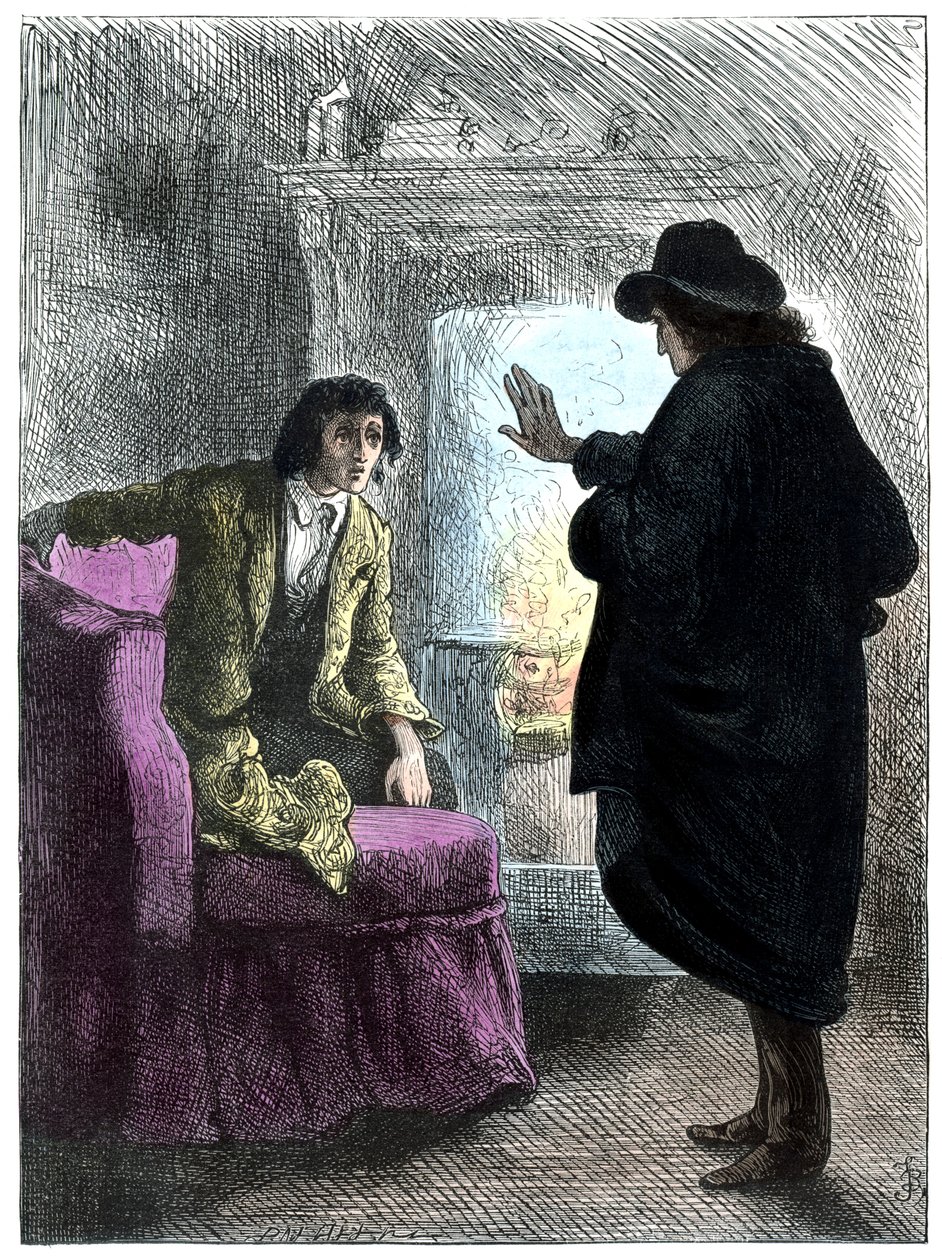 The Haunted Man by Charles Dickens 作： フレデリック・バーナード