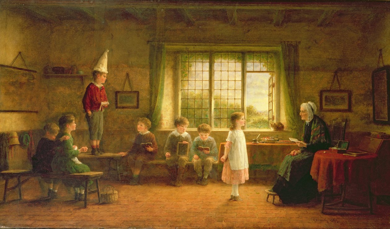 Dame&39;s School、s。およびd。 1899 作： フレデリック・ダニエル・ハーディ