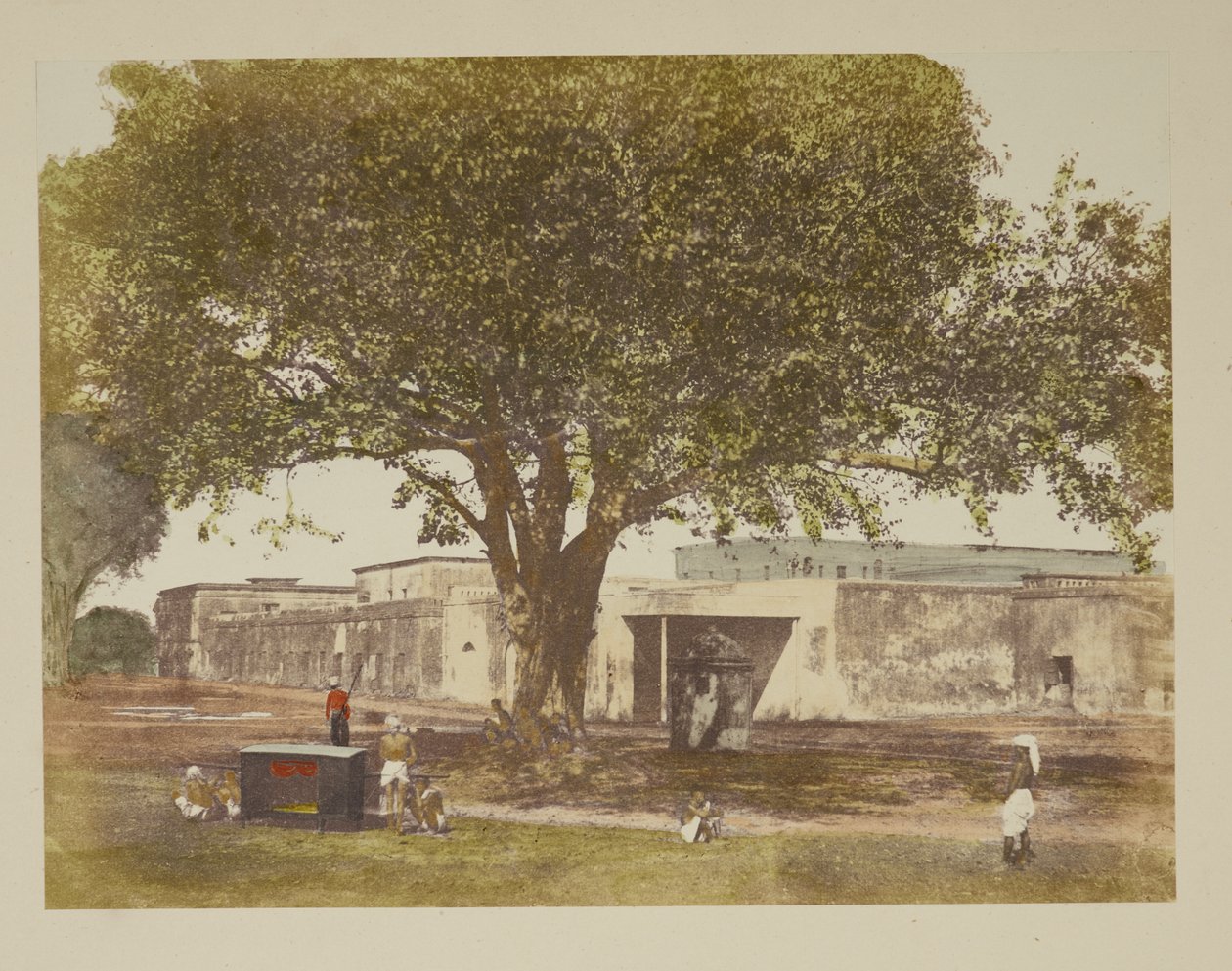Jail, Calcutta.Photographer: Fiebig, Frederick c 1851-1852 カルカッタとその周辺地区の眺め。 作： フレデリック・フィービグ