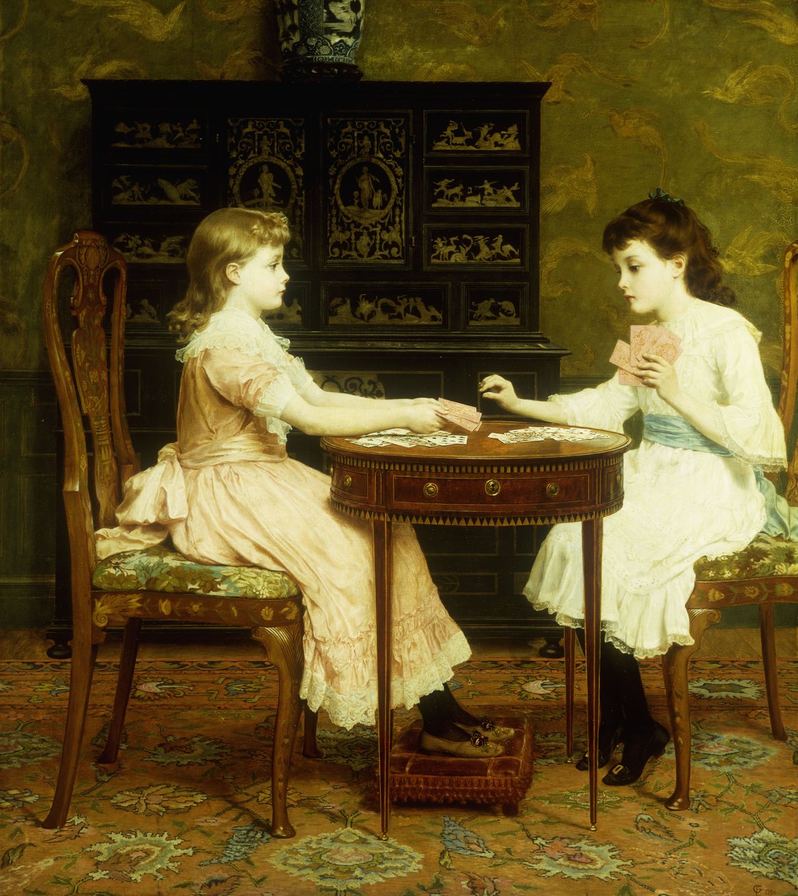 オールドメイド、1886 作： フレデリック・グドール