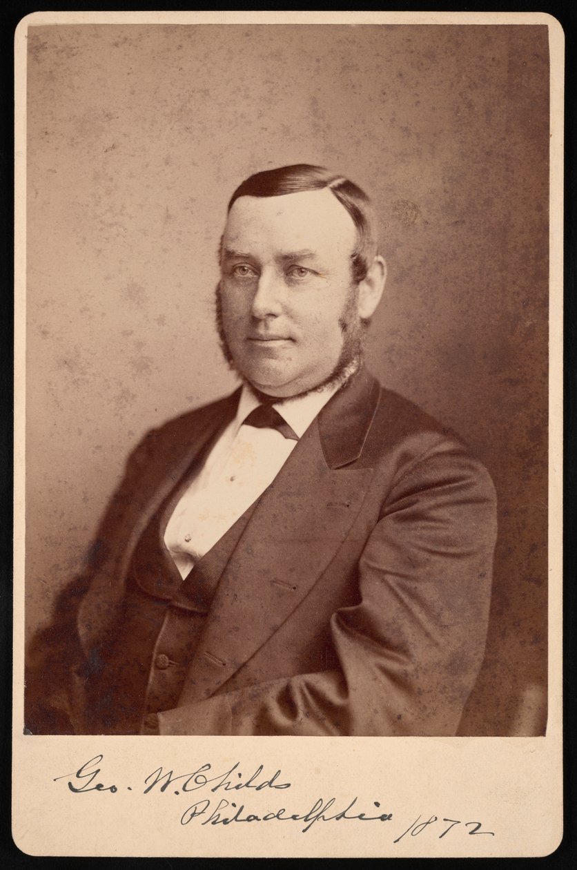 ジョージ・ウィリアム・チャイルズの肖像 1829-1894, 1872. 作： フレデリック・グテクンスト