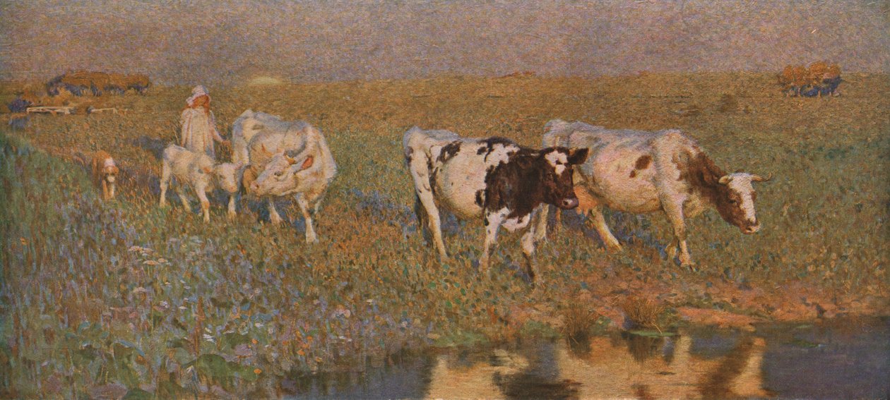 飲酒プール、c1898、c1930。 作： フレデリックホール