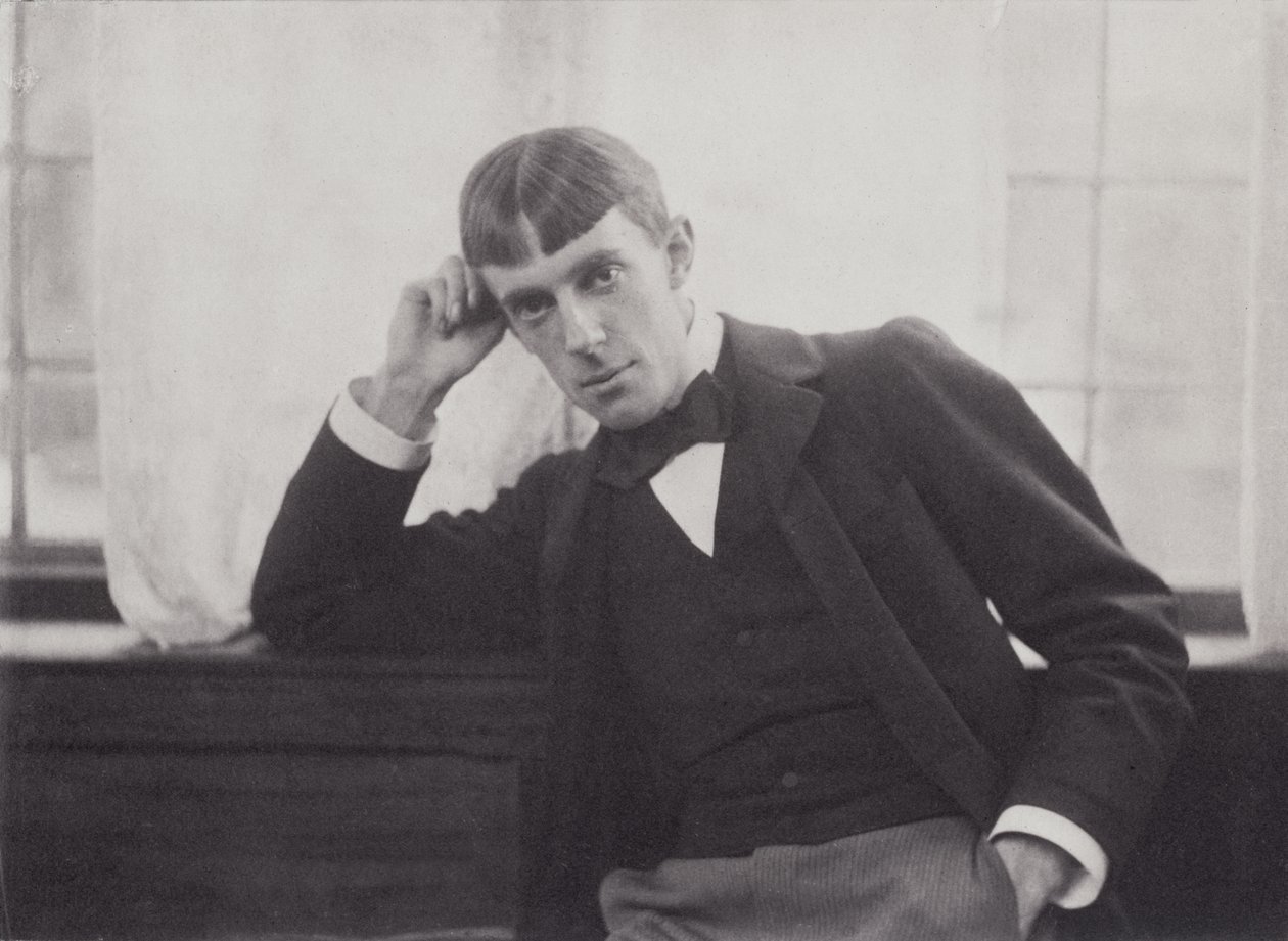 フレデリックエヴァンス（1853-1943）によるオーブリービアズリー（1872-98）の肖像写真 作： フレデリック・ヘンリー・エヴァンス