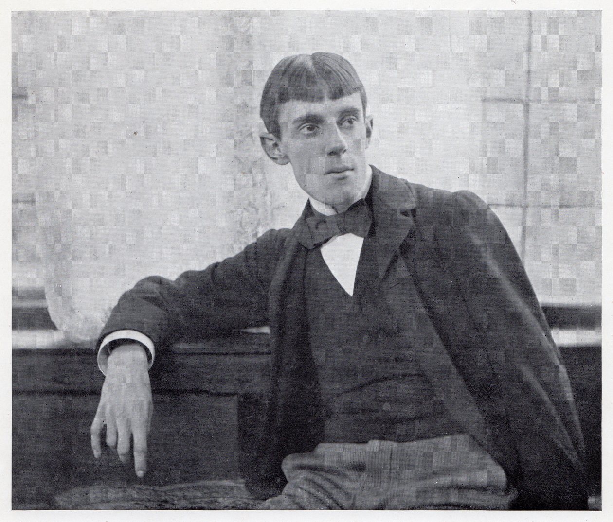 オーブリー・ビアズリー、c1893。 作： フレデリック・ホリアー