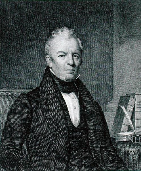 ジェームズ・ケント（1763-1847）、アッシャー・ブラウン・デュラン（1796-1886）（エングレービング） 作： フレデリックR.（後）スペンサー
