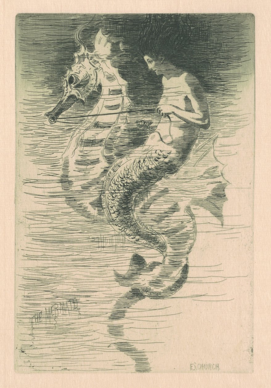 人魚 作： フレデリックスチュアート教会