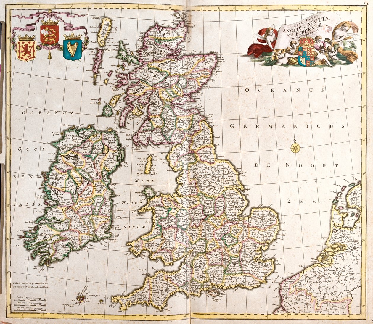 イギリスとアイルランド 作： フレデリック・デ・ウィット