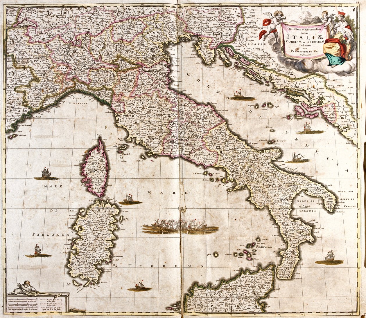 イタリア 作： フレデリック・デ・ウィット