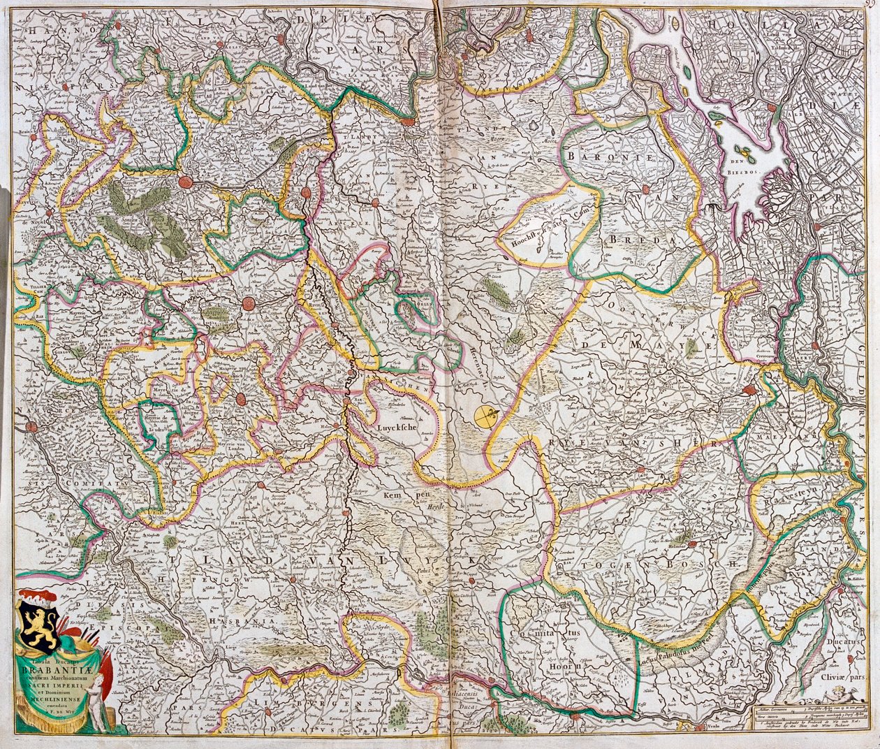 南ホラント州、北ブラバント州、フラマン地方、ワロン地方、ブリュッセル地方、リンブルフ州、オランダ、ベルギー 作： フレデリック・デ・ウィット