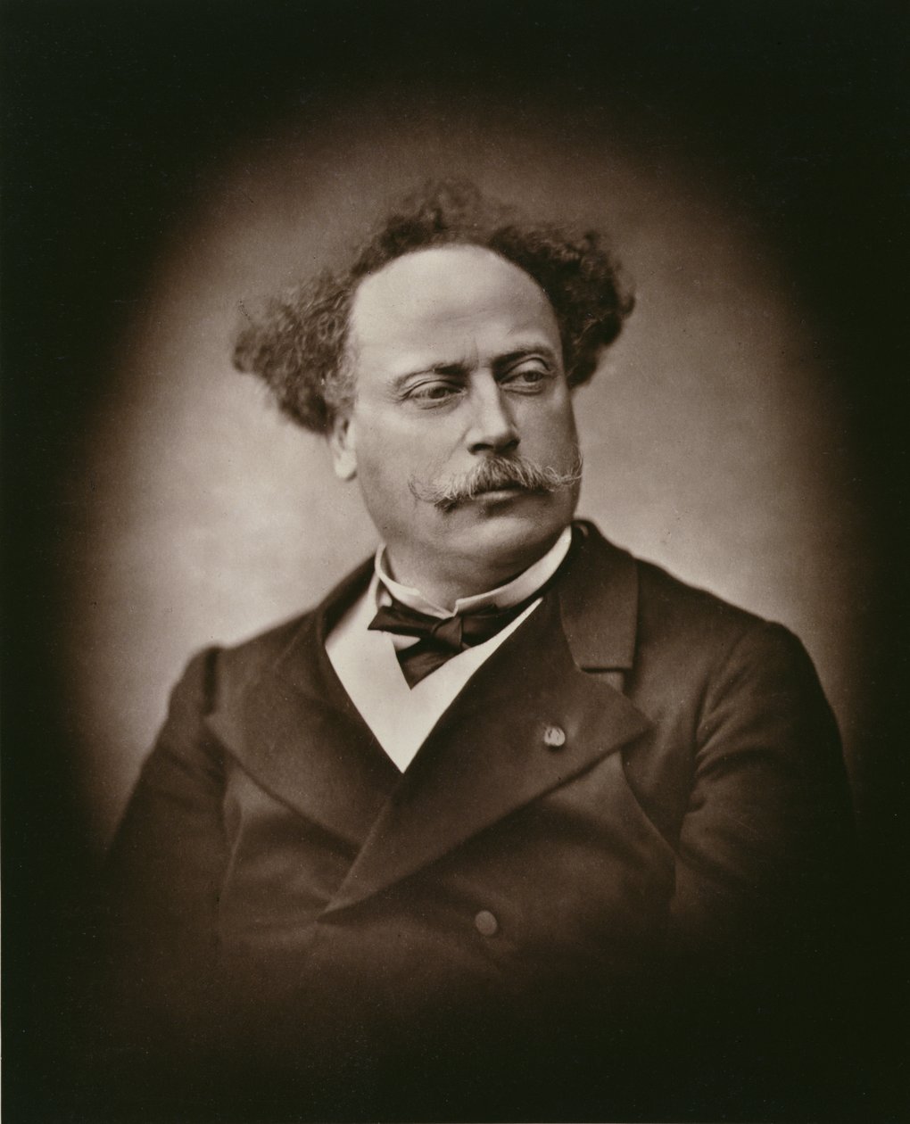 Alexandre Dumas Fils（1824-95）、Galerie Contemporaine、c.1874-78 作： フランスの写真家