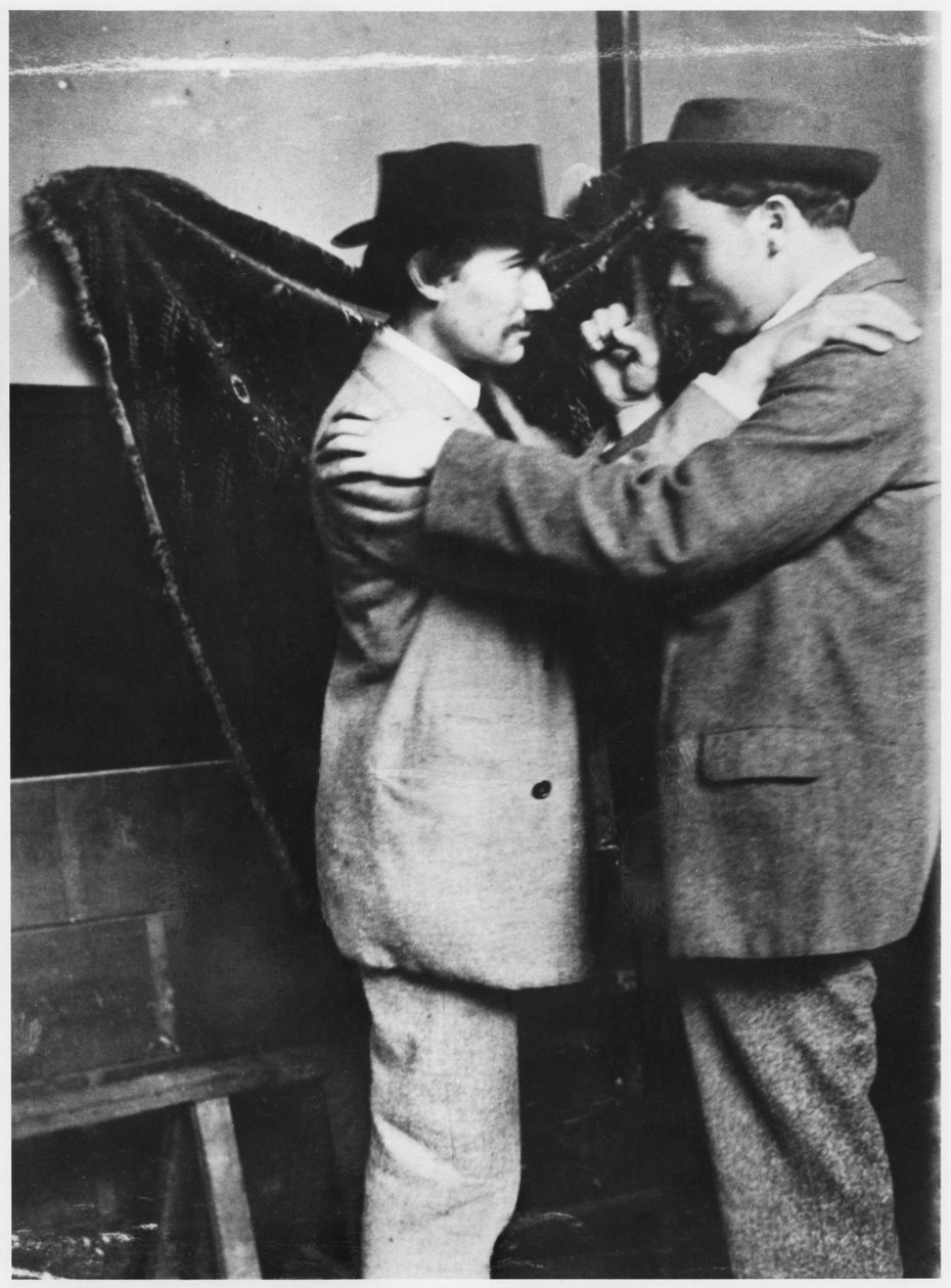 アンドレギドとポールアルバートローレンス、ビスクラ、アルジェリア、1893 作： フランスの写真家